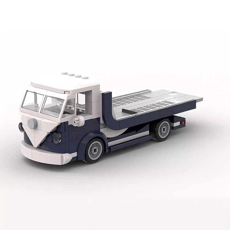 VW T1 MINI SCALE TOW TRUCK brick model kit