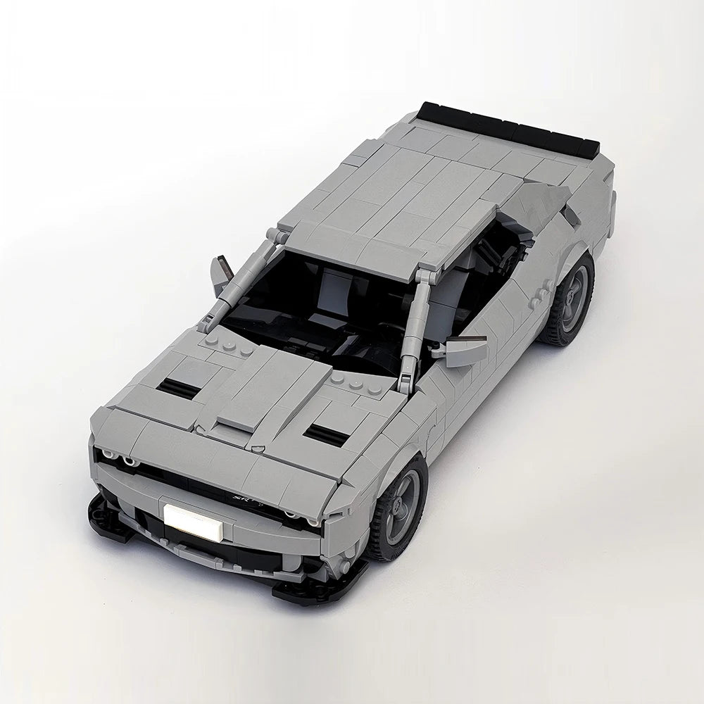 DODGE CHALLENGER SRT brick model kit