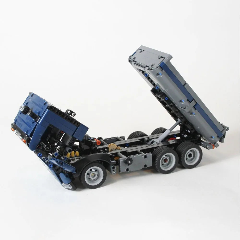 DUMP TRUCK brick model kit