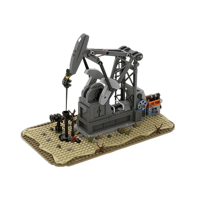 OIL DERRICK brick model kit