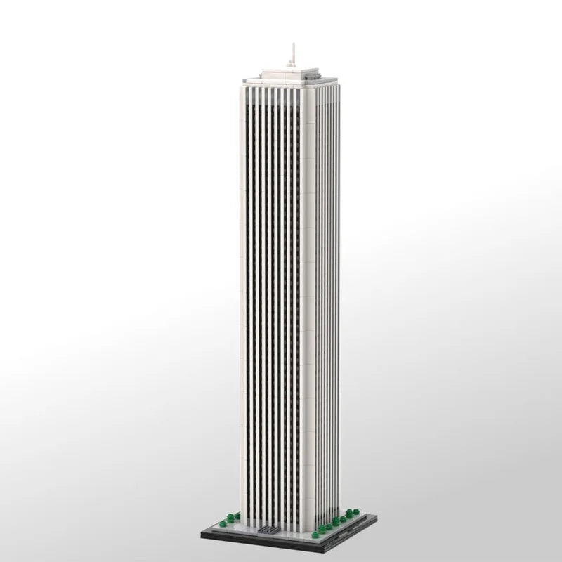 AON CENTER brick model kit