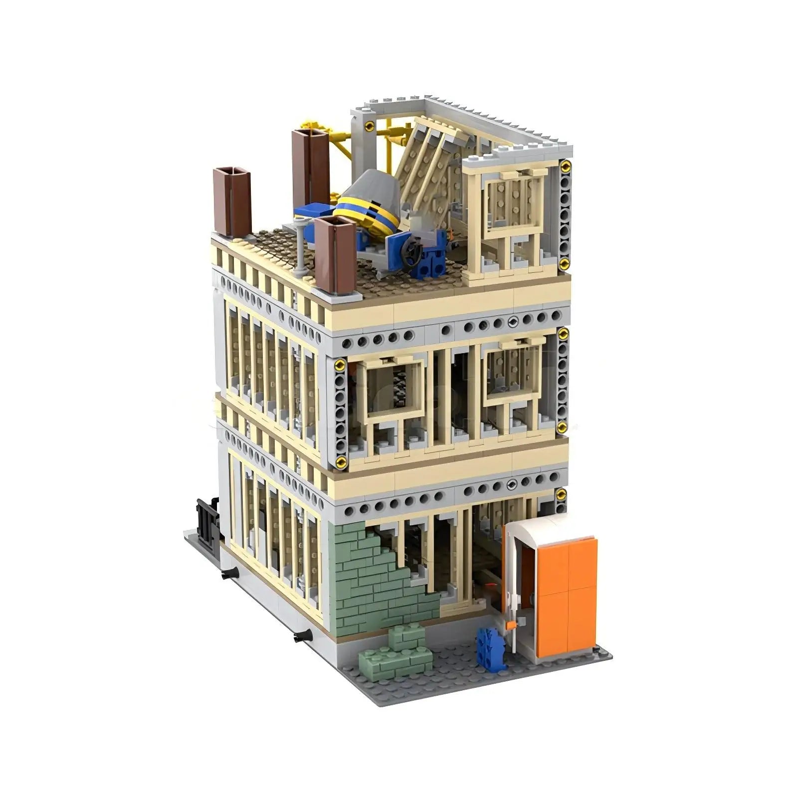 CONSTRUCTION SITE brick model kit