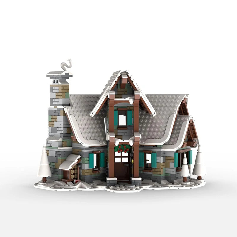 WINTER HOUSE brick model kit
