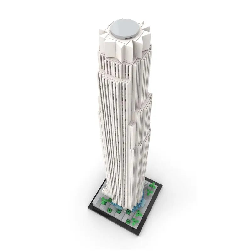 BANK OF AMERICA TOWER brick model kit