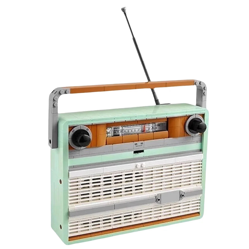 RETRO RADIO brick model kit