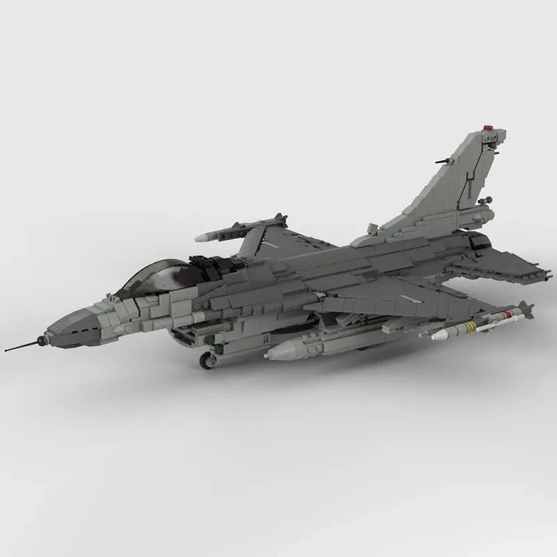 F-16C BLOCK 50 FIGHTING FALCON AIRCRAFT brick model kit