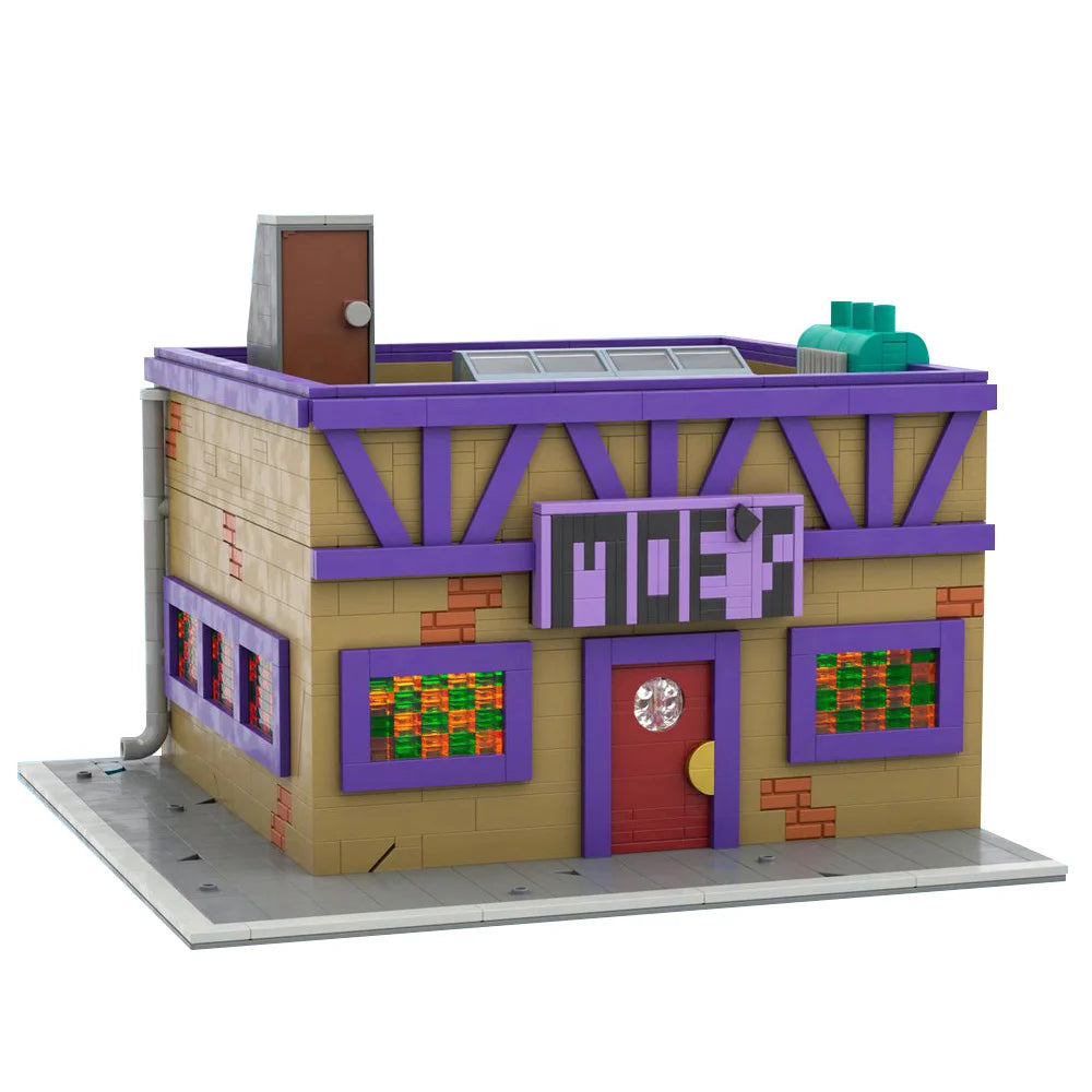 MOE'S TAVERN brick model kit
