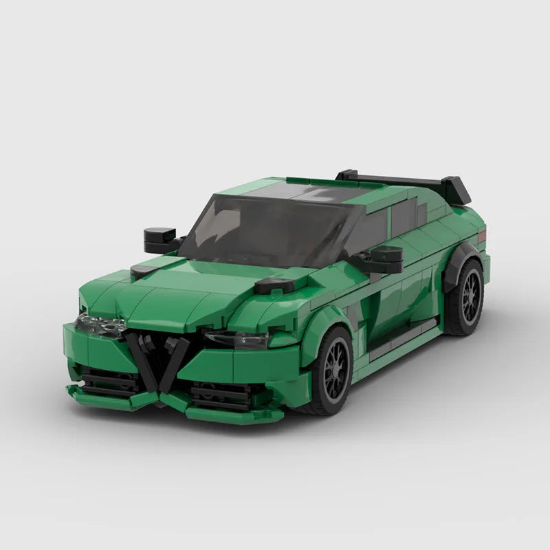 ALFA ROMEO GIULIA QUADRIFOGLIO brick model kit
