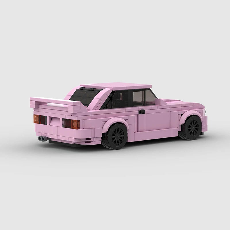 BMW M3 E30 PINK EDITION brick model kit