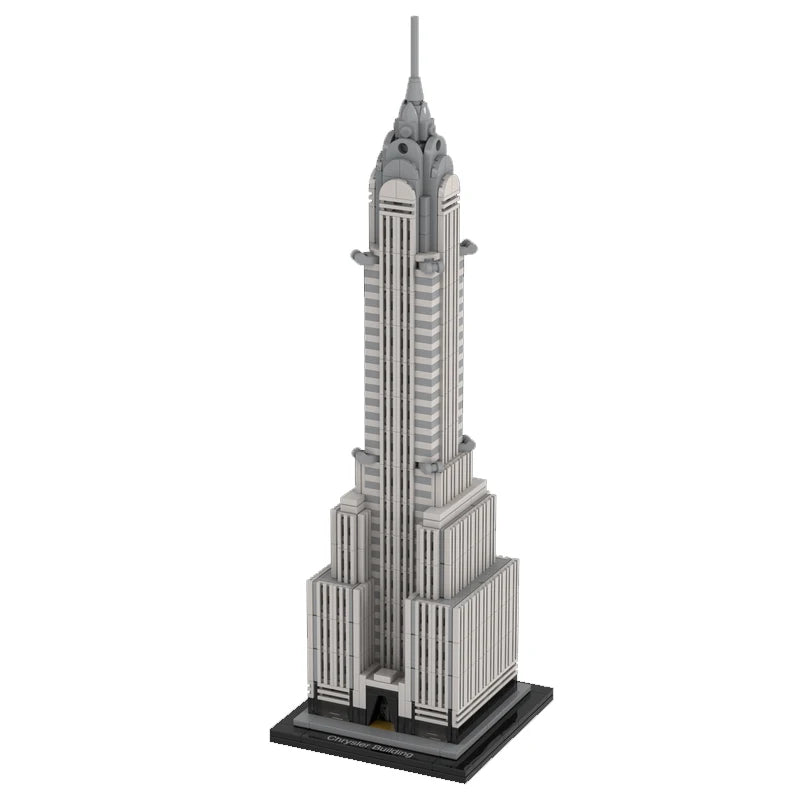CHRYSLER BUILDING brick model kit