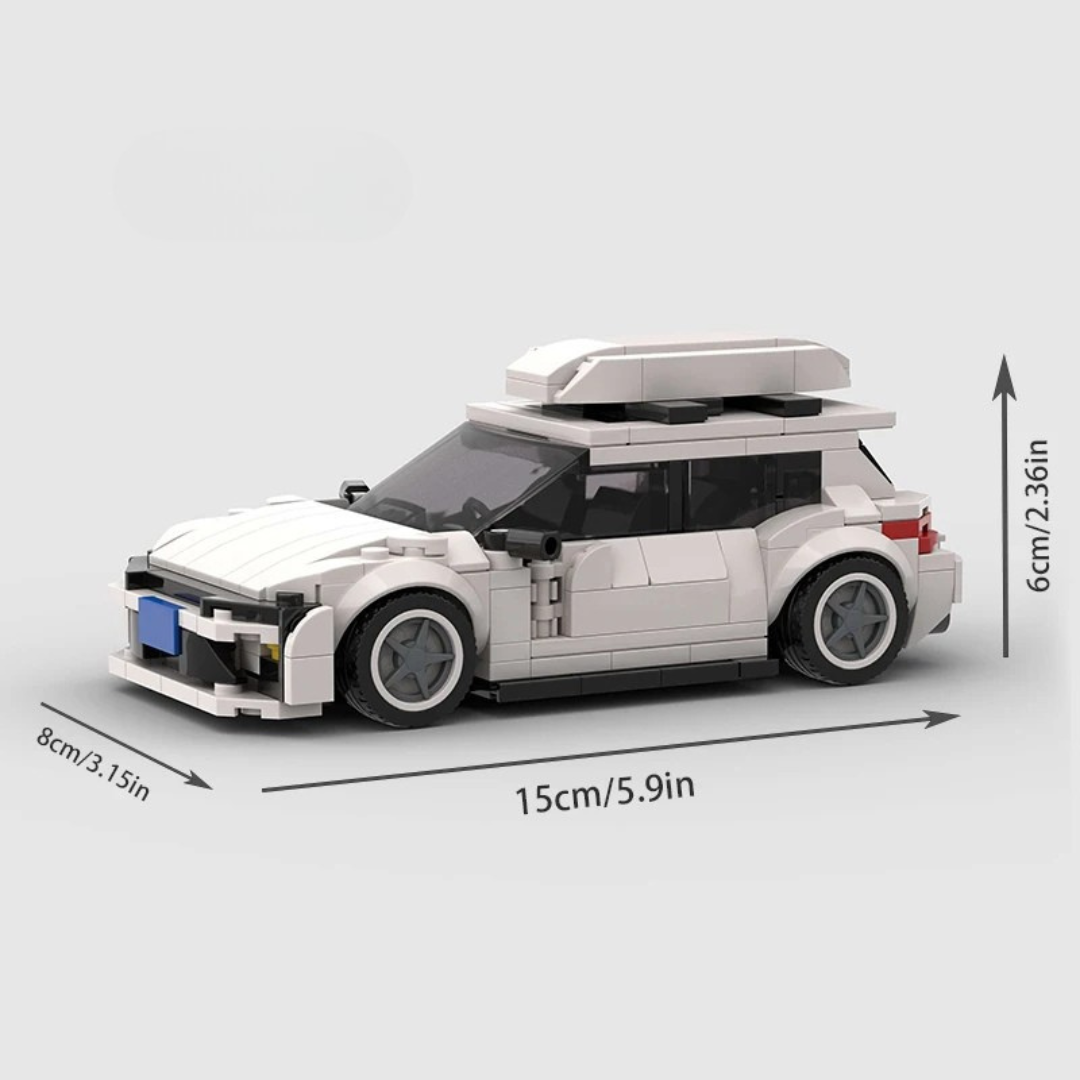 VW SCIROCCO R brick model kit
