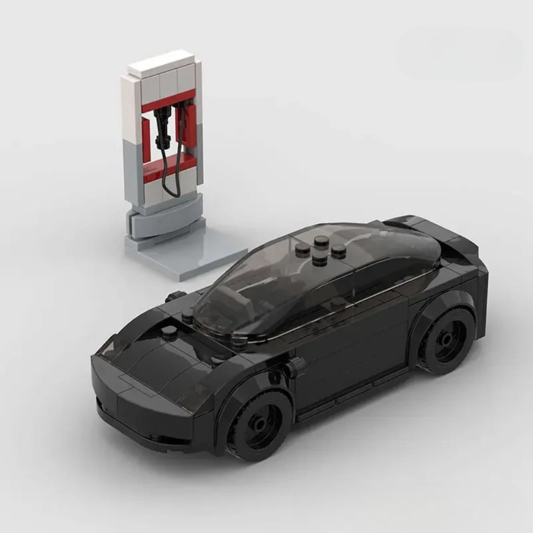 TESLA MODEL S brick model kit