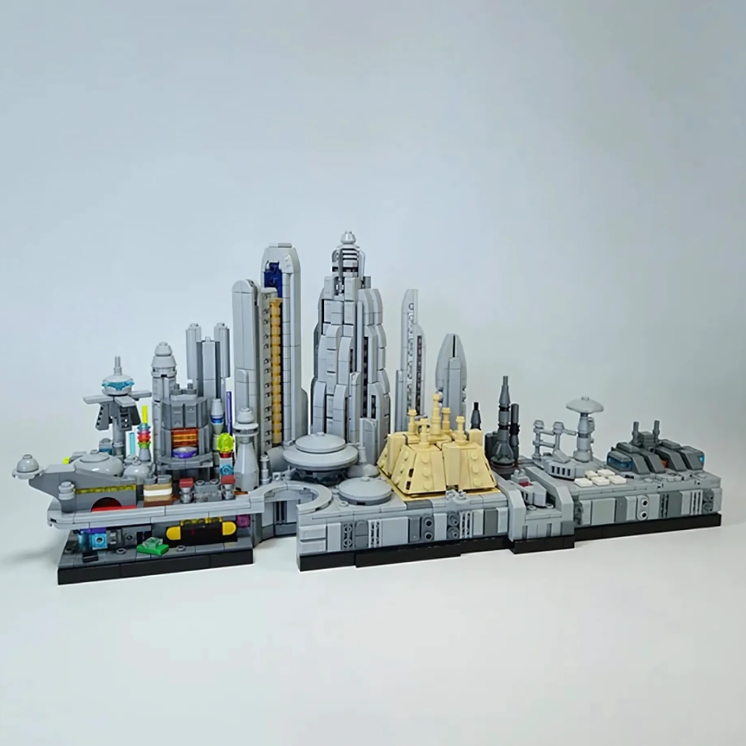 ARCHITECTURE SKYLINE brick model kit