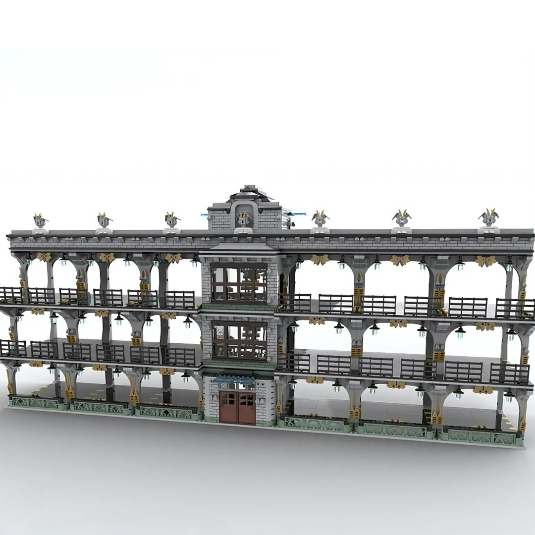 IMPERIAL GARAGE brick model kit