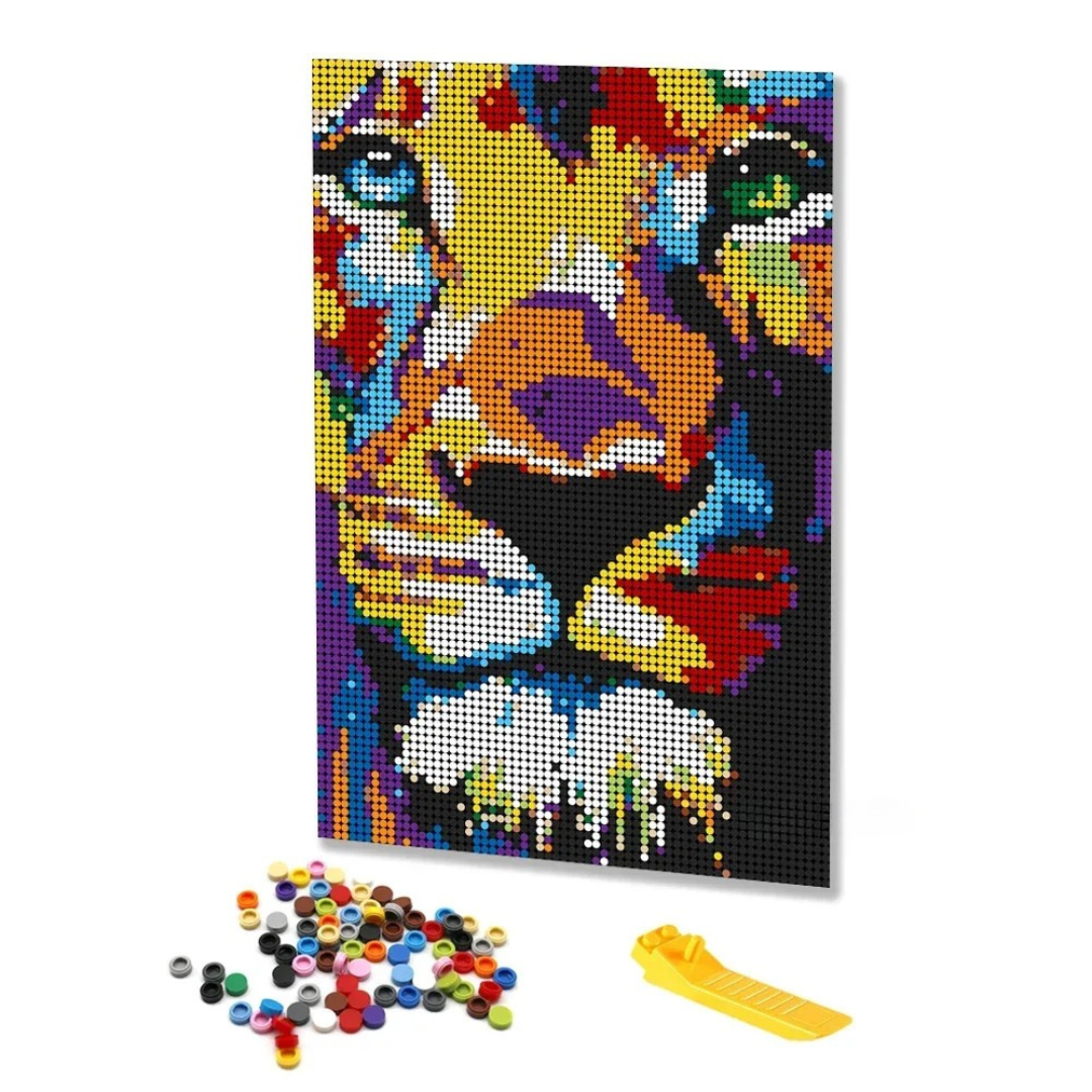 LION pixel art
