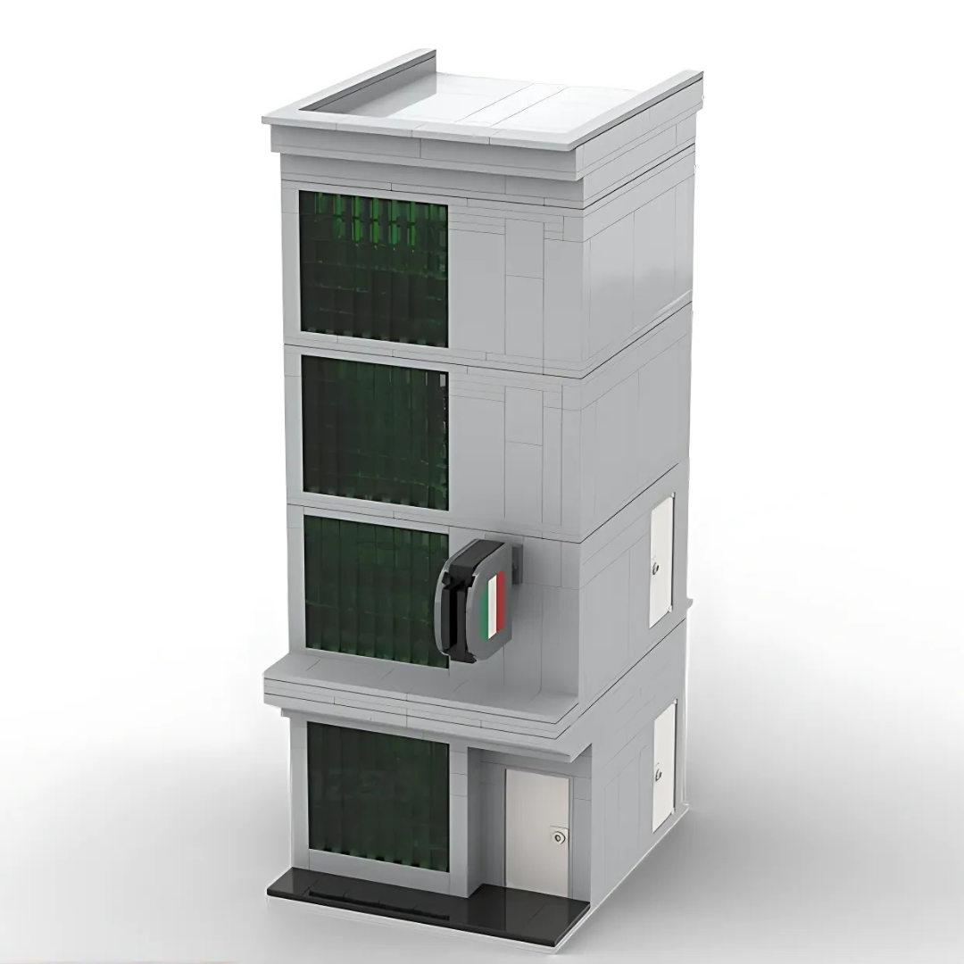 GARAGE TOWER brick model kit