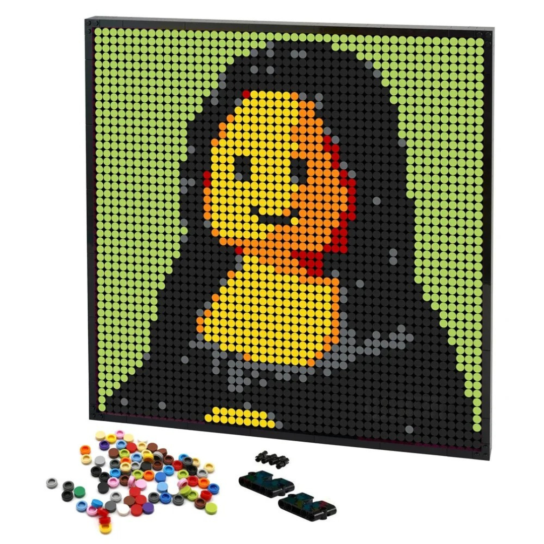 MONA LISA pixel art